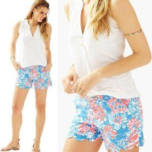 Lilly Pulitzer Buttercup Scallop Hem Short